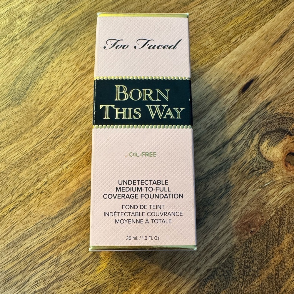 Too Faced born this way foundation brand new